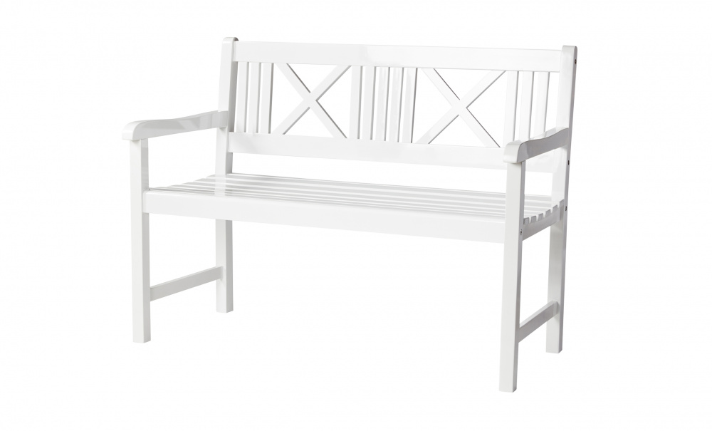 ROSENBORG 2-sits soffa Vit i gruppen Utembler / Sittmbler / Soffor hos SoffaDirekt.se (4503010)