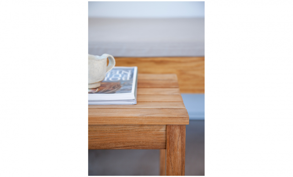 VEGA Pall Teak i gruppen Vardagsrum / Soffor / Fotpallar hos SoffaDirekt.se (4533000)