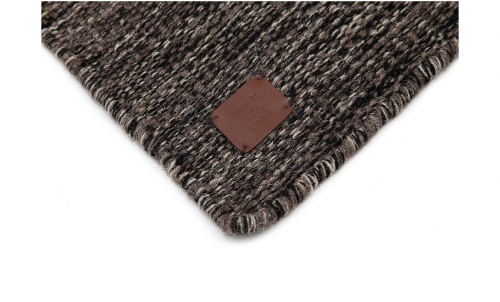 BJRKA Ullmatta 160x230 Antracit i gruppen Mattor & Textil / Mattor / Ullmattor & Rllakan hos SoffaDirekt.se (45573)