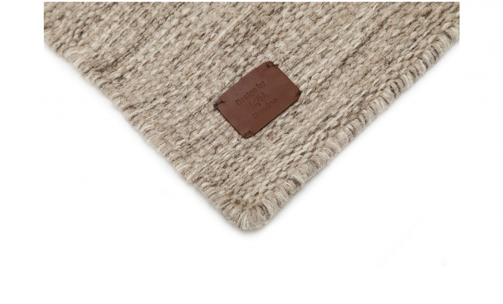 BJRKA Ullmatta 200x300 Linne i gruppen Mattor & Textil / Mattor / Ullmattor & Rllakan hos SoffaDirekt.se (45634)