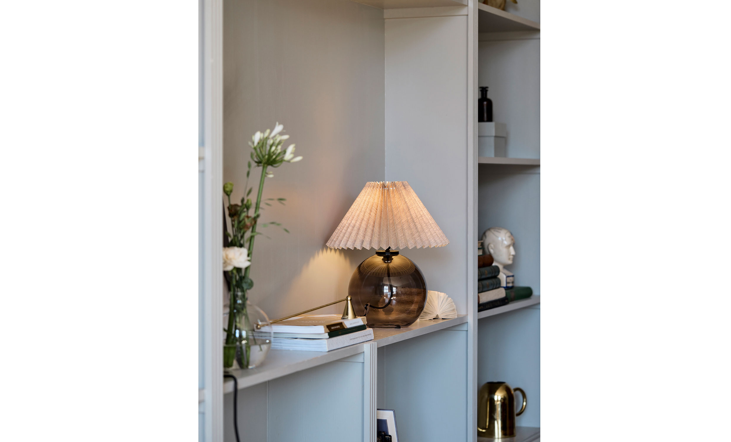 INES Lampskärm 30cm Linne