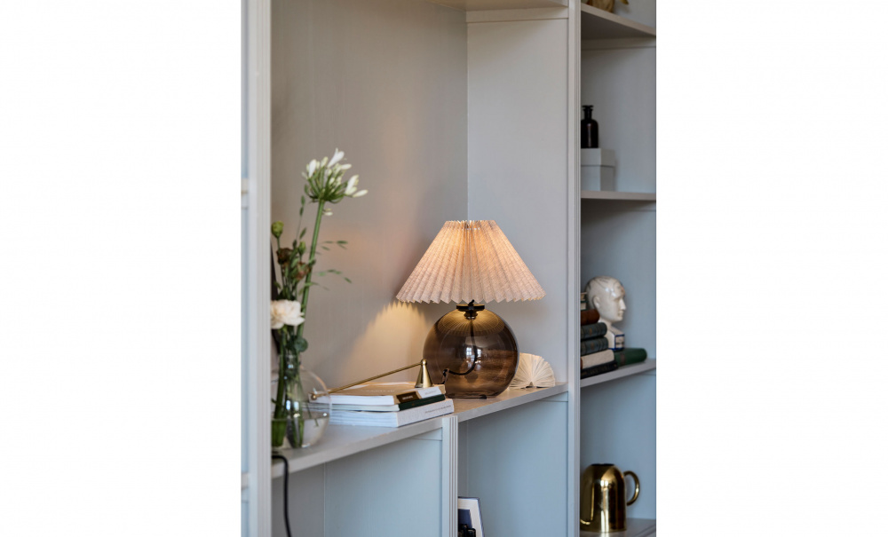 INES Lampskrm 30cm Linne i gruppen Belysning / Tillbehr / Lampskrmar hos SoffaDirekt.se (4630-2702)