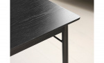 SILVES Matbord 140 Svart