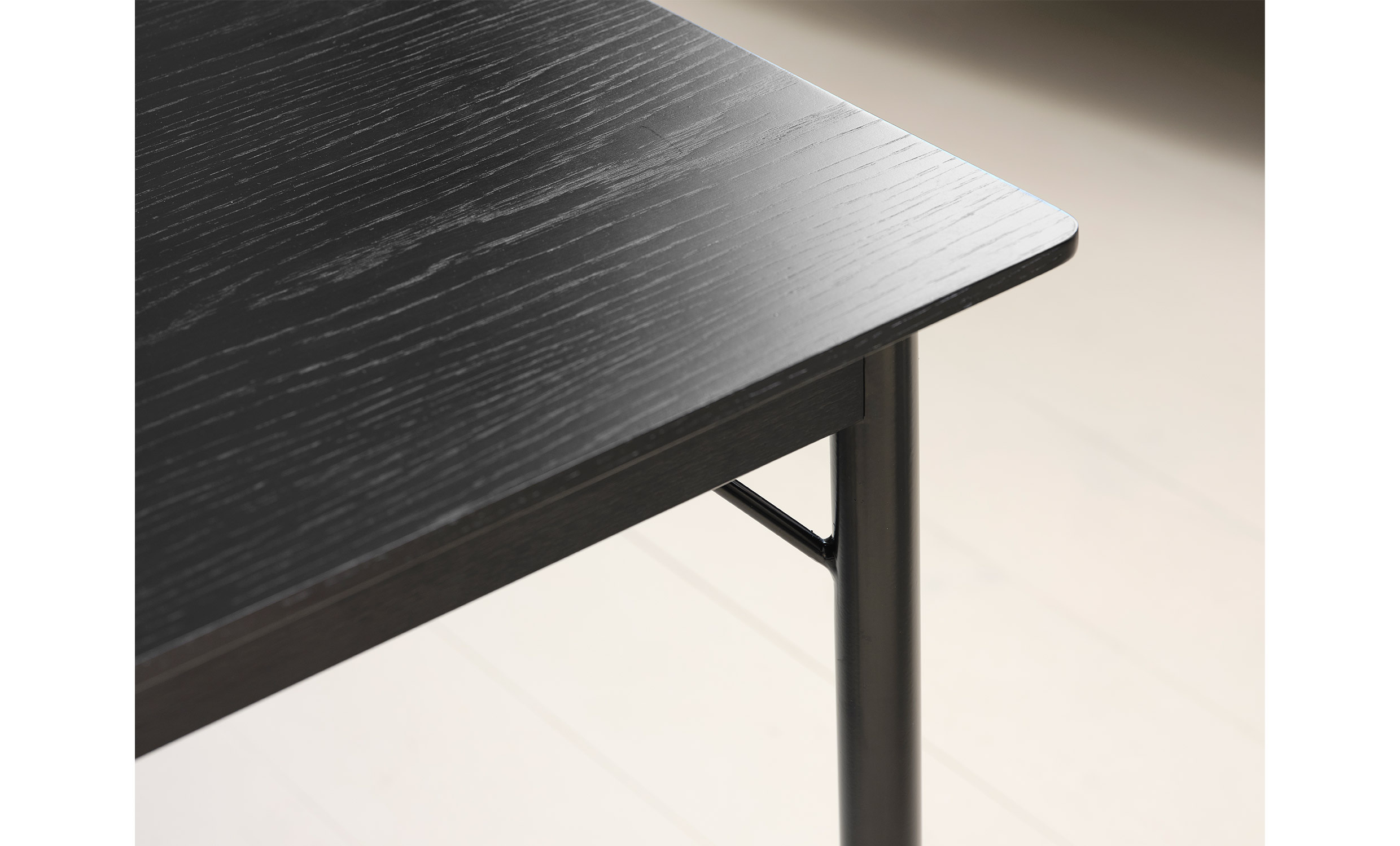 SILVES Matbord 180 Svart