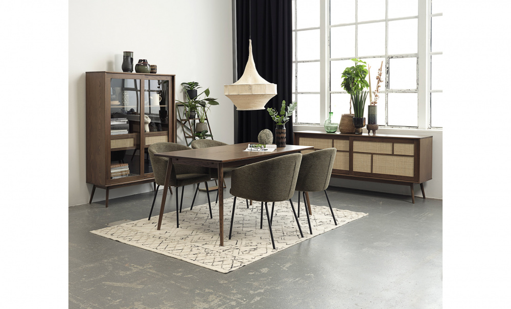 BLANCA Sidobord Mrkbrun i gruppen Vardagsrum / Frvaringsmbler / Sideboards hos SoffaDirekt.se (46712930)