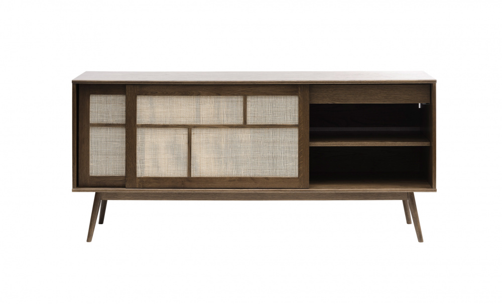 BLANCA Sidobord Mrkbrun i gruppen Vardagsrum / Frvaringsmbler / Sideboards hos SoffaDirekt.se (46712930)