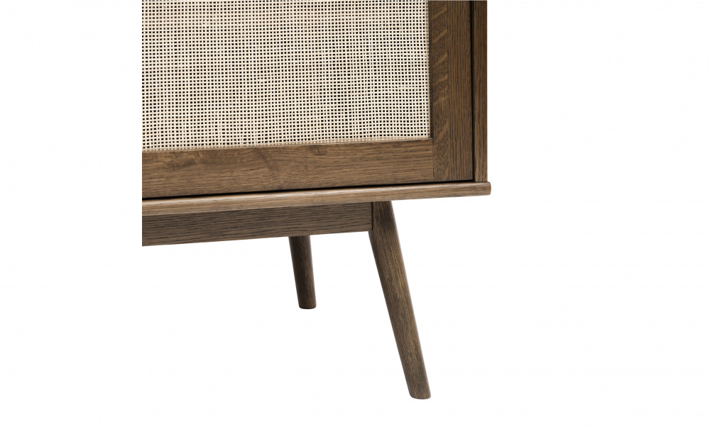 BLANCA Sidobord Mrkbrun i gruppen Vardagsrum / Frvaringsmbler / Sideboards hos SoffaDirekt.se (46712930)