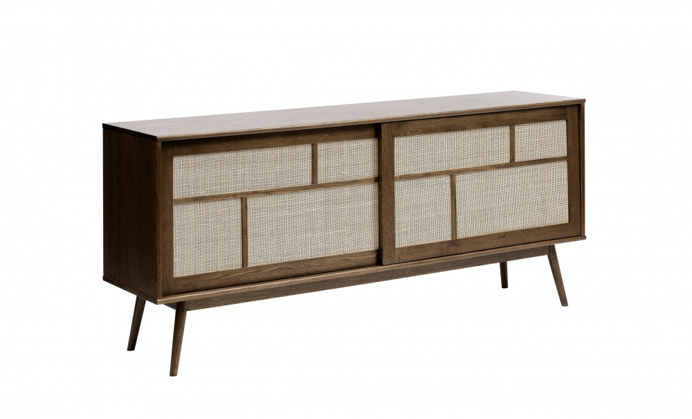 BLANCA Sidobord Mrkbrun i gruppen Vardagsrum / Frvaringsmbler / Sideboards hos SoffaDirekt.se (46712930)