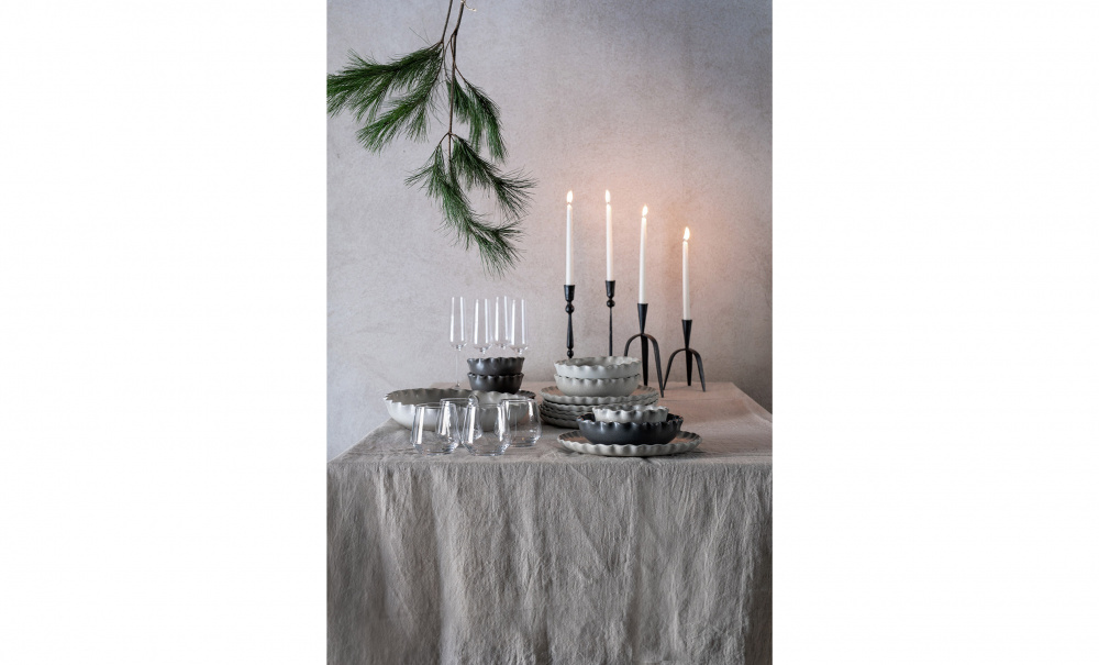 LEONOR Pastatallrik OffWhite i gruppen Kk / Dukning & Servering hos SoffaDirekt.se (47613)