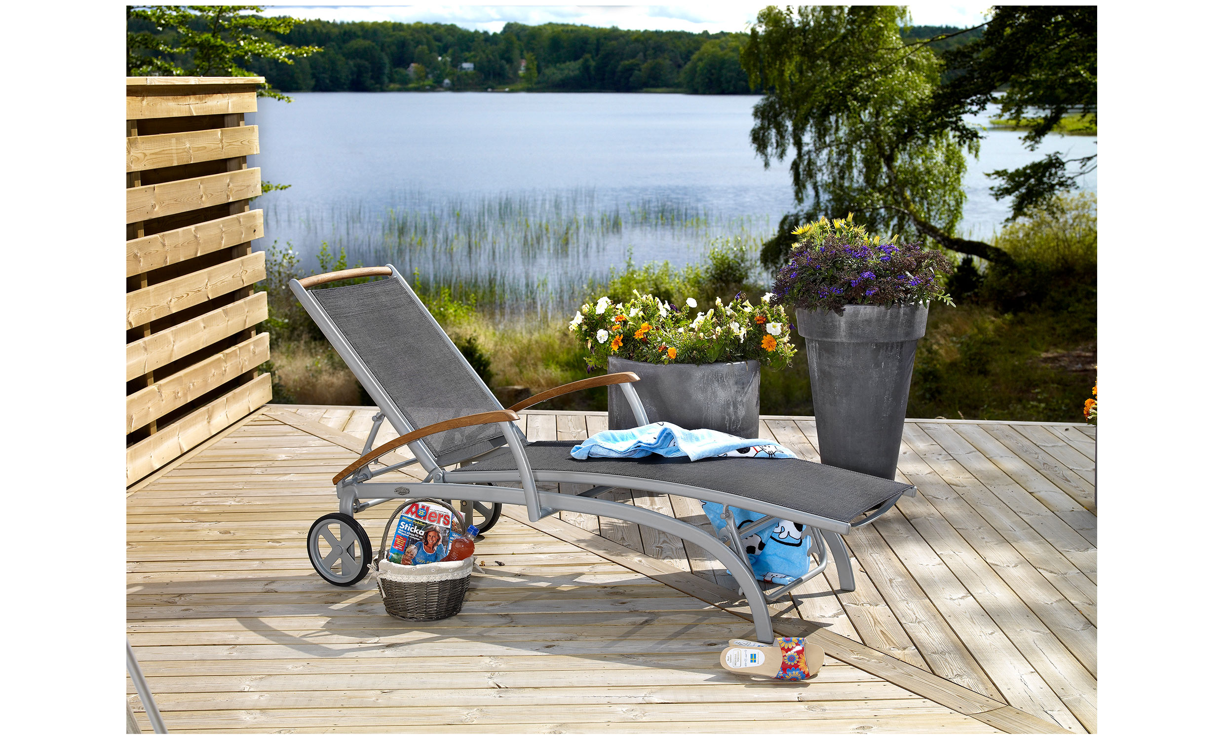 ANDY Vilsng Svart/Teak