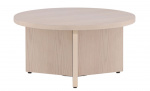 Byt till bild nr 3 (LEIA Soffbord D85 Whitewash)