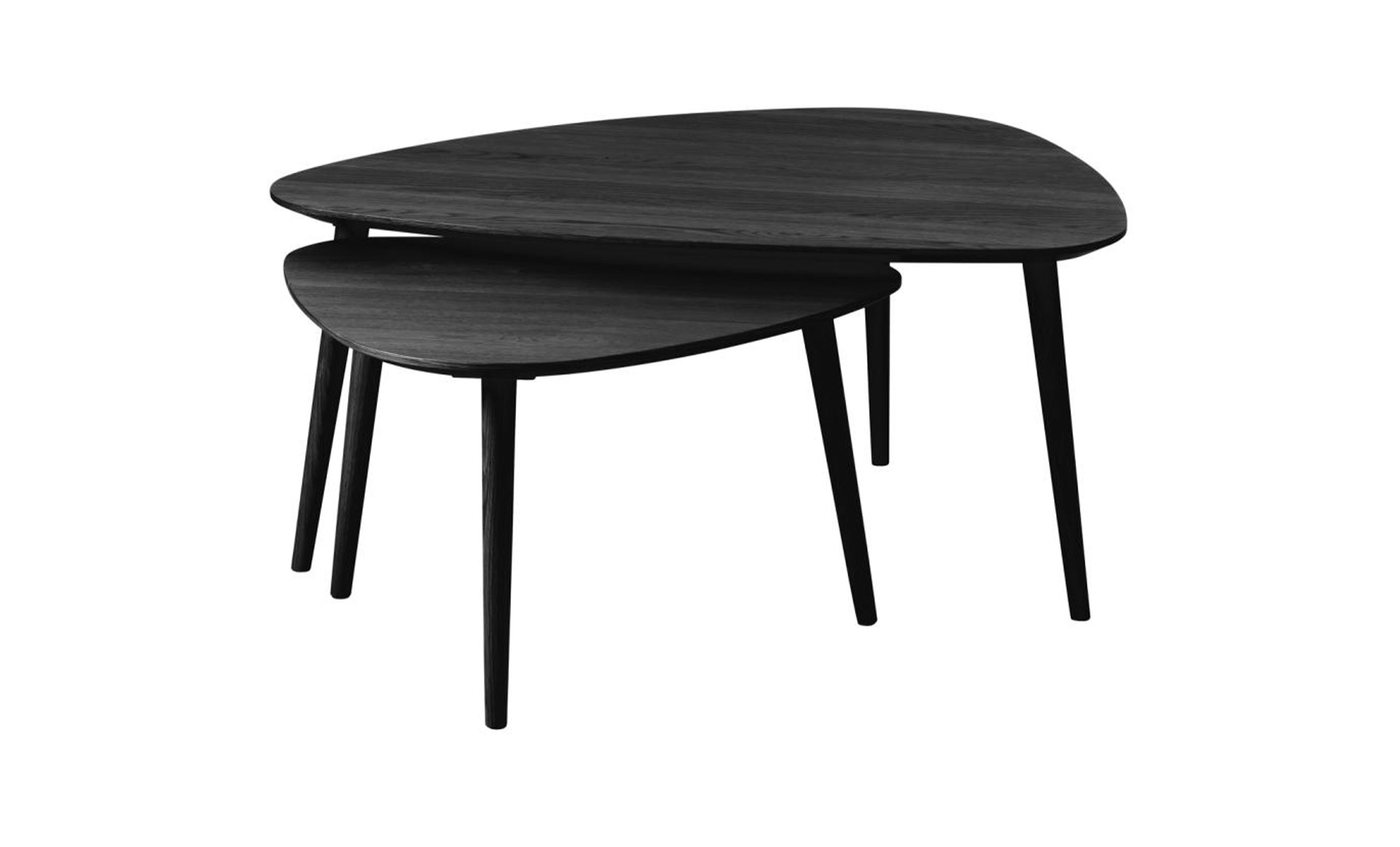 AMANDA Soffbord 2-set Svart