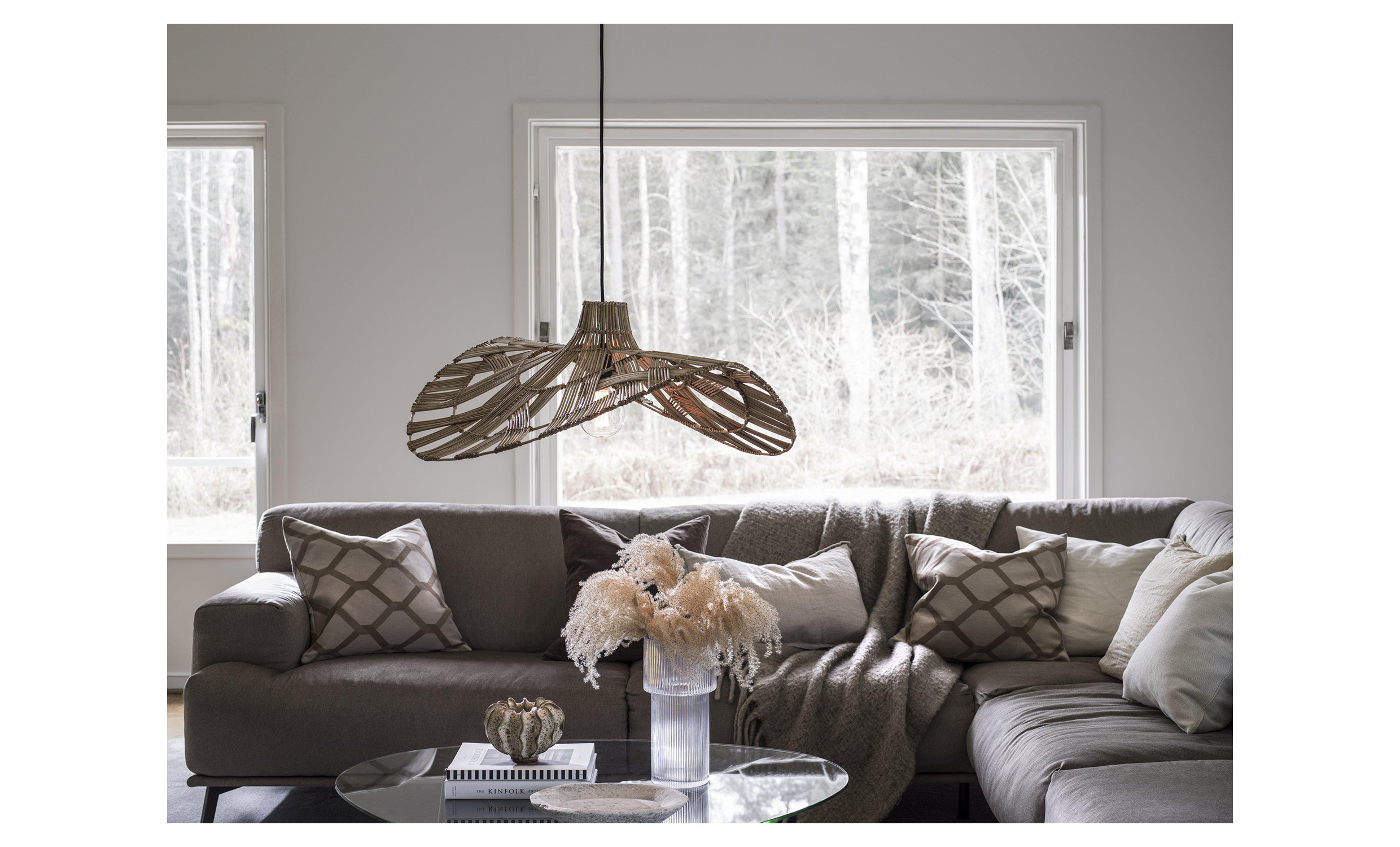 WELLA Taklampa 81 cm Natur