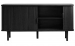 Byt till bild nr 2 (ANKER Sidoskåp 160cm Svart)