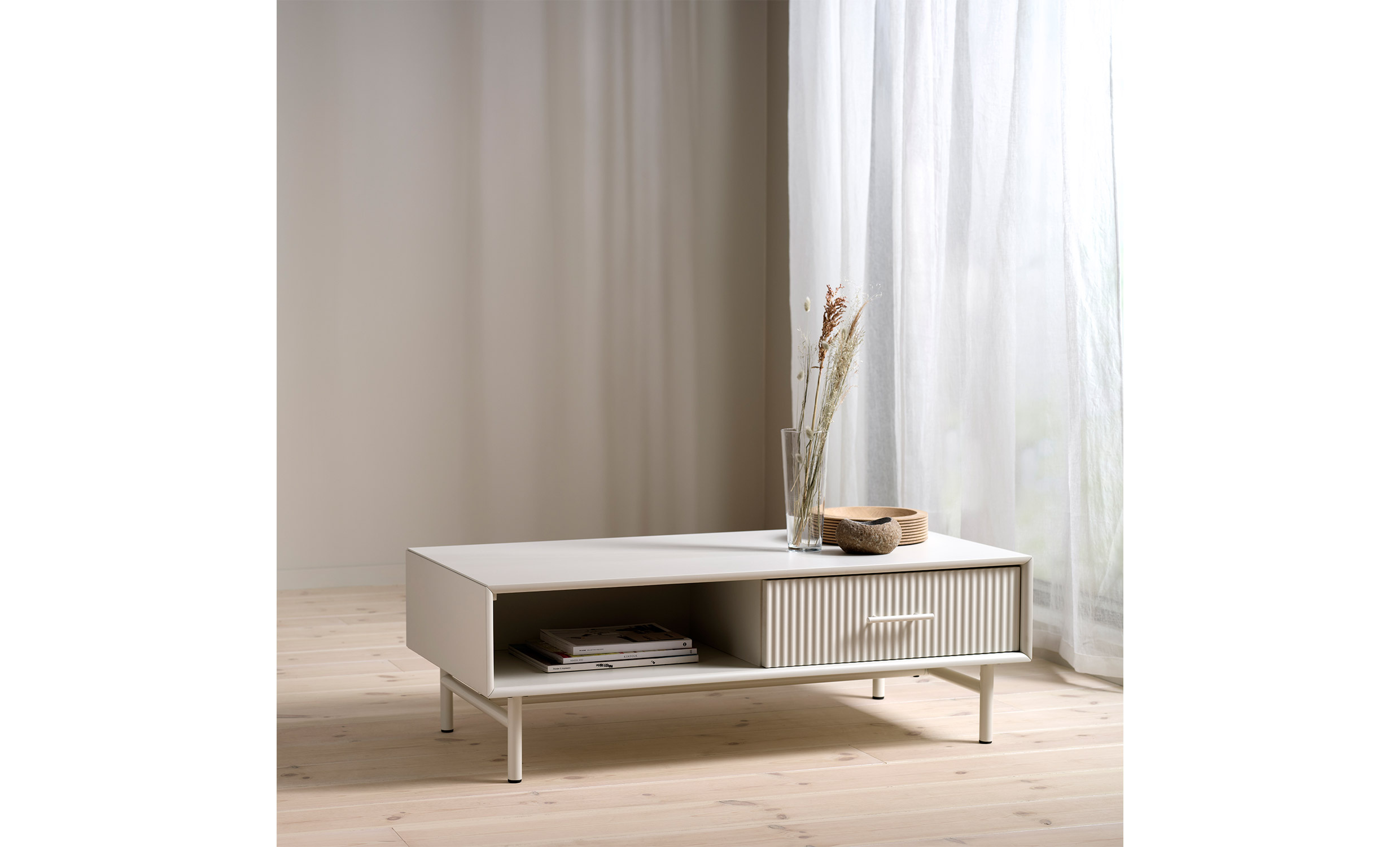 PIM Soffbord Greige