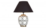 Byt till bild nr 1 (NEW YORK Bordslampa 63cm Svartvit)