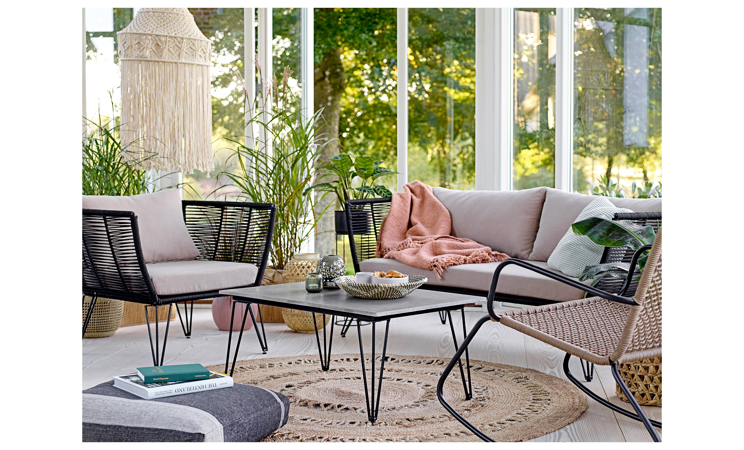MUNDO Loungestol Svart