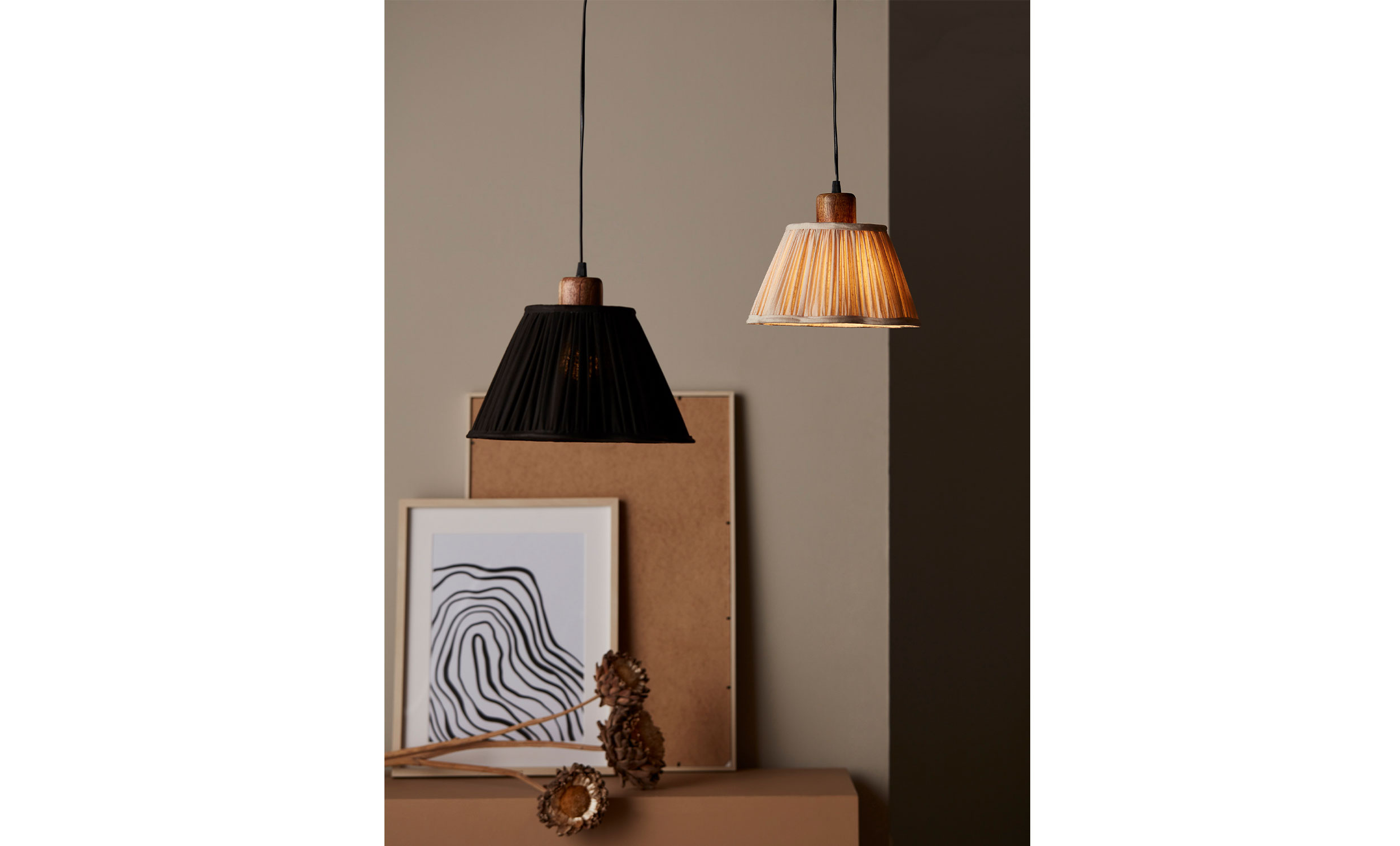 SIV Taklampa 30cm Offwhite