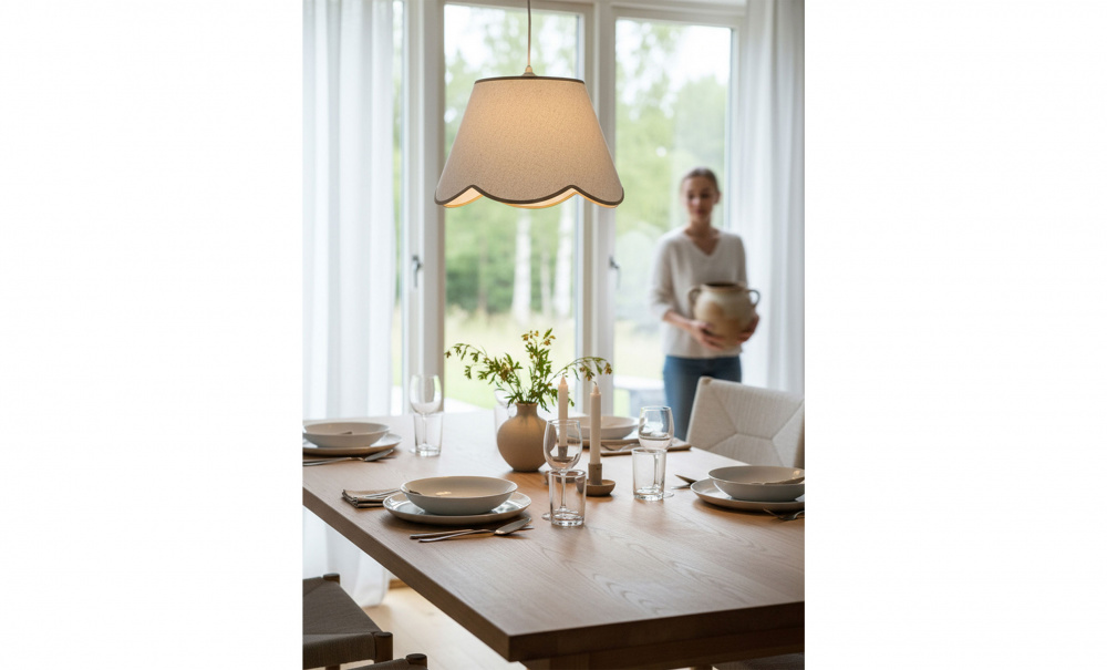 Bild nr 2 (NELL Taklampa 35cm Beige)