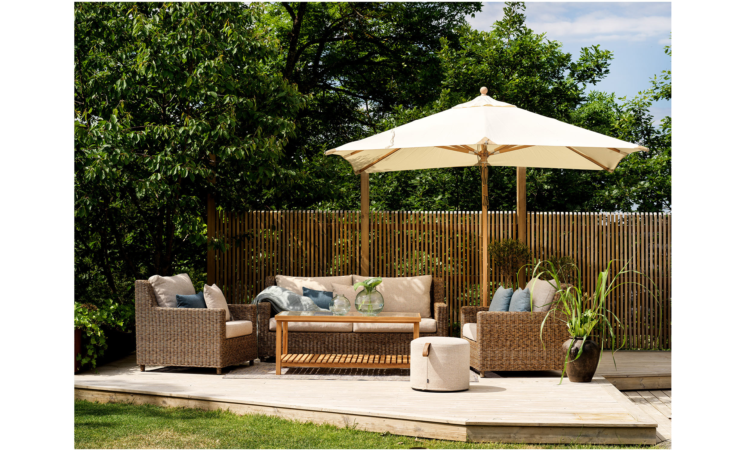 SANDKORN Soffa Natur