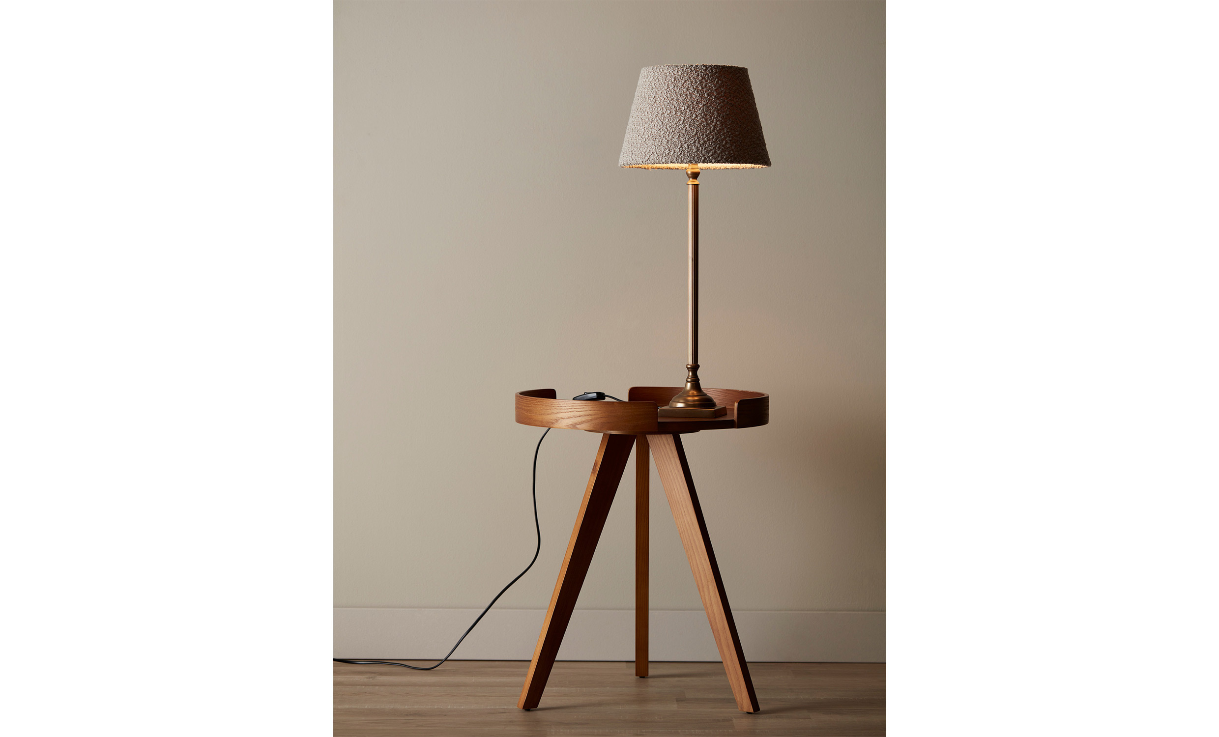 HANNA Lampskrm 26cm Rosa