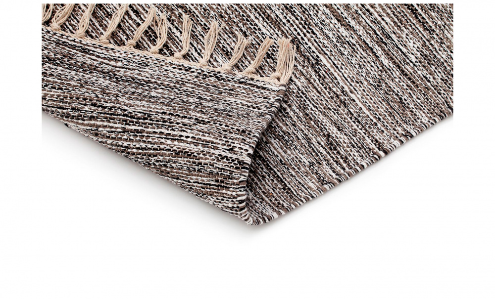 SIGNE Matta 75x180 Antracit i gruppen Mattor & Textil / Mattor / Bomullsmattor hos SoffaDirekt.se (53080)