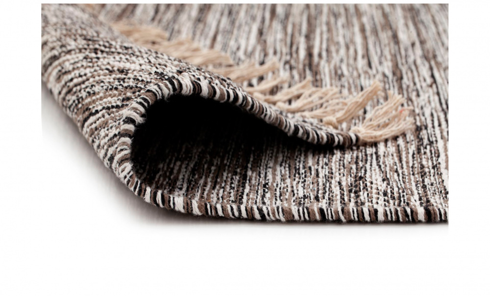 SIGNE Matta 75x180 Antracit i gruppen Mattor & Textil / Mattor / Bomullsmattor hos SoffaDirekt.se (53080)