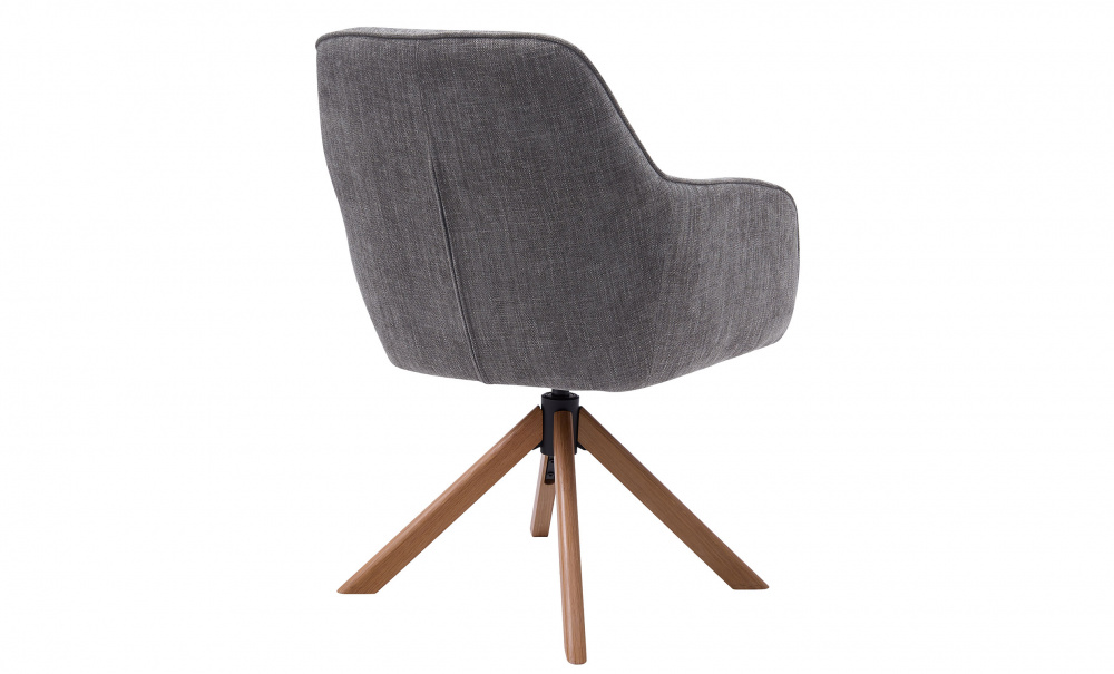 VICKY Snurrstol Gr/Ek i gruppen Matplats / Sittmbler / Stolar hos SoffaDirekt.se (53250003)