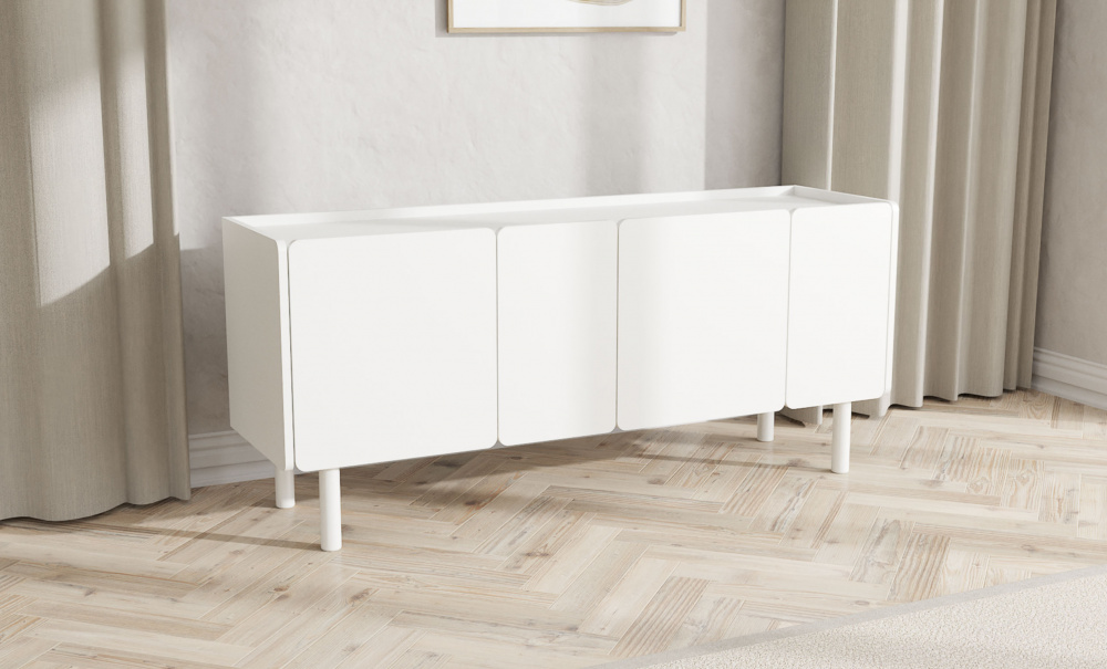 BETH Sideboard Vit i gruppen Vardagsrum / Frvaringsmbler / Sideboards hos SoffaDirekt.se (54090000)