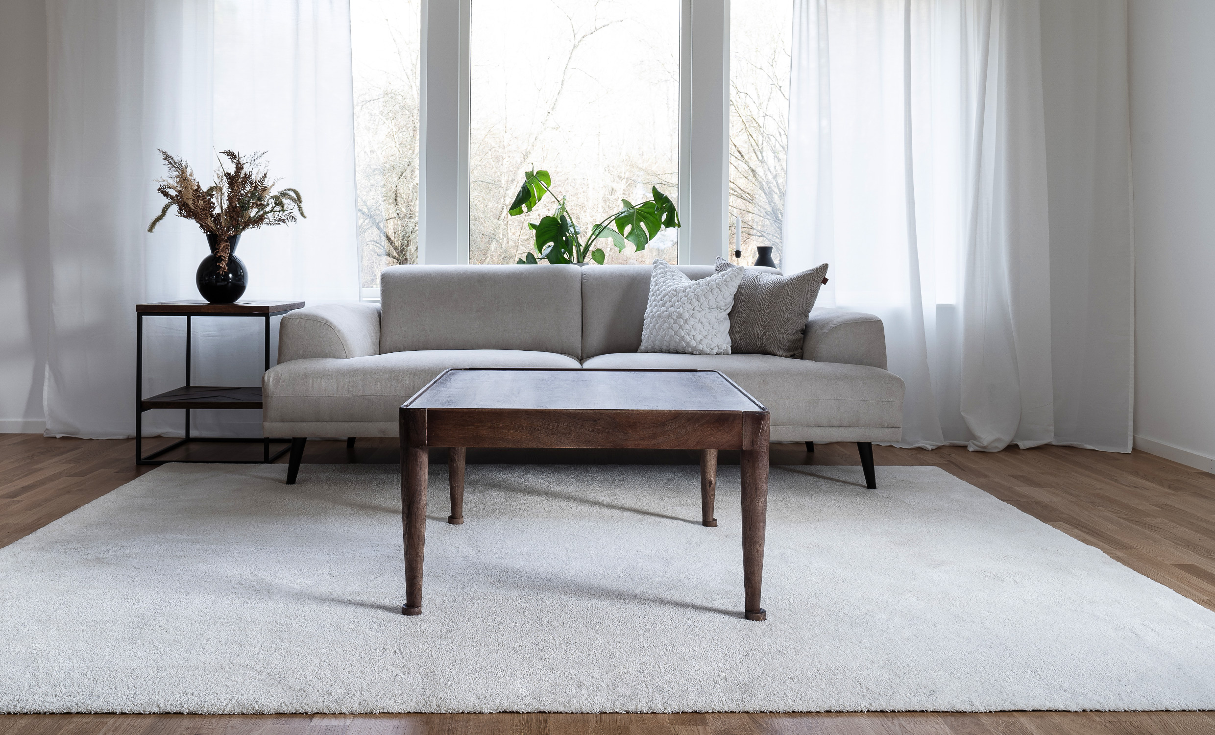 SENSE Ryamatta 160x230 Oliv