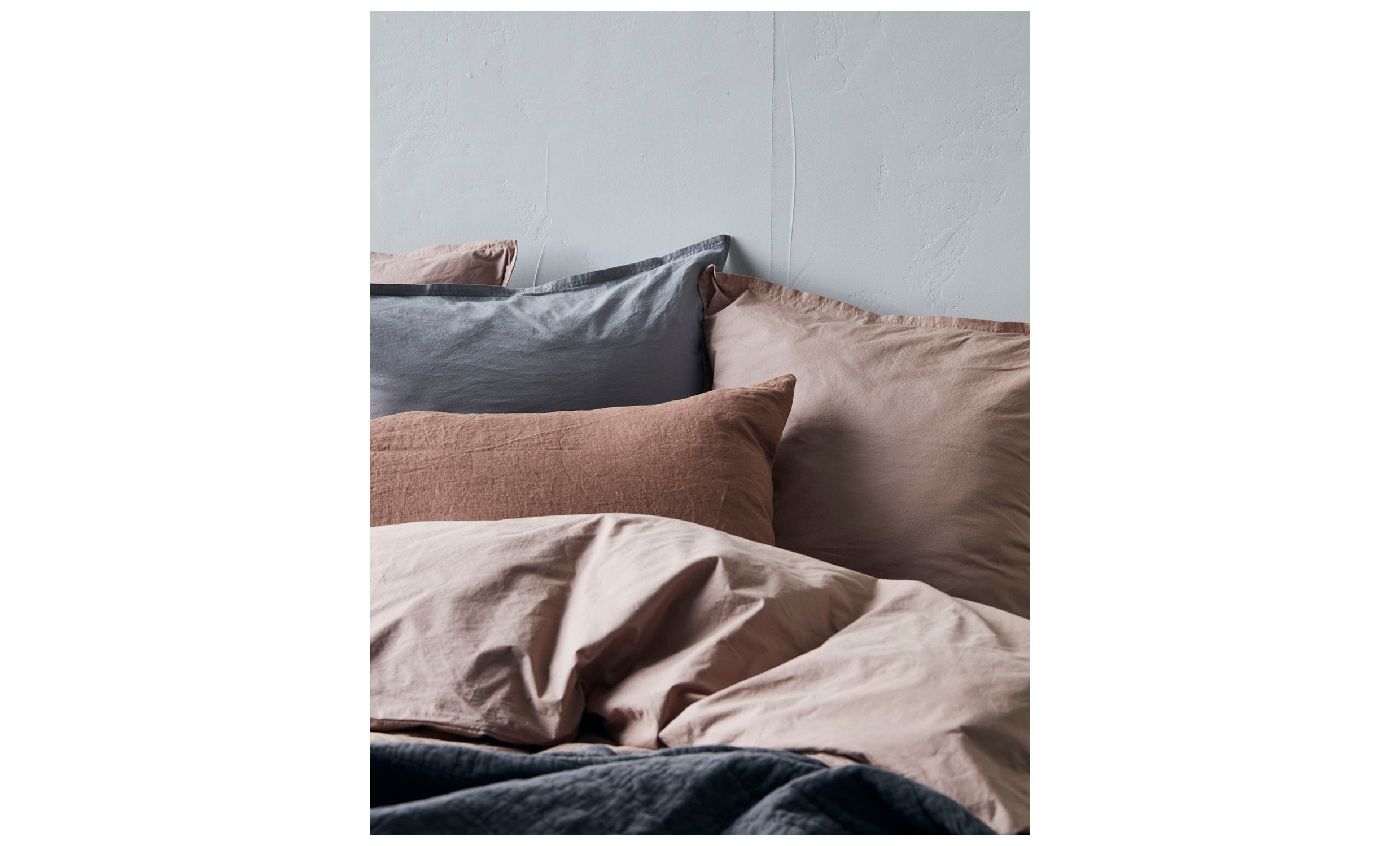 GUNHILD Kuddfodral 50x90 Linne Berry