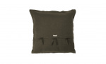 Byt till bild nr 3 (GUNHILD Kuddfodral 60x60 Linne Mrkgrn)