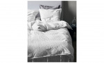 Byt till bild nr 2 (DAGNY Bddset Enkel Vit/Mrkgr)
