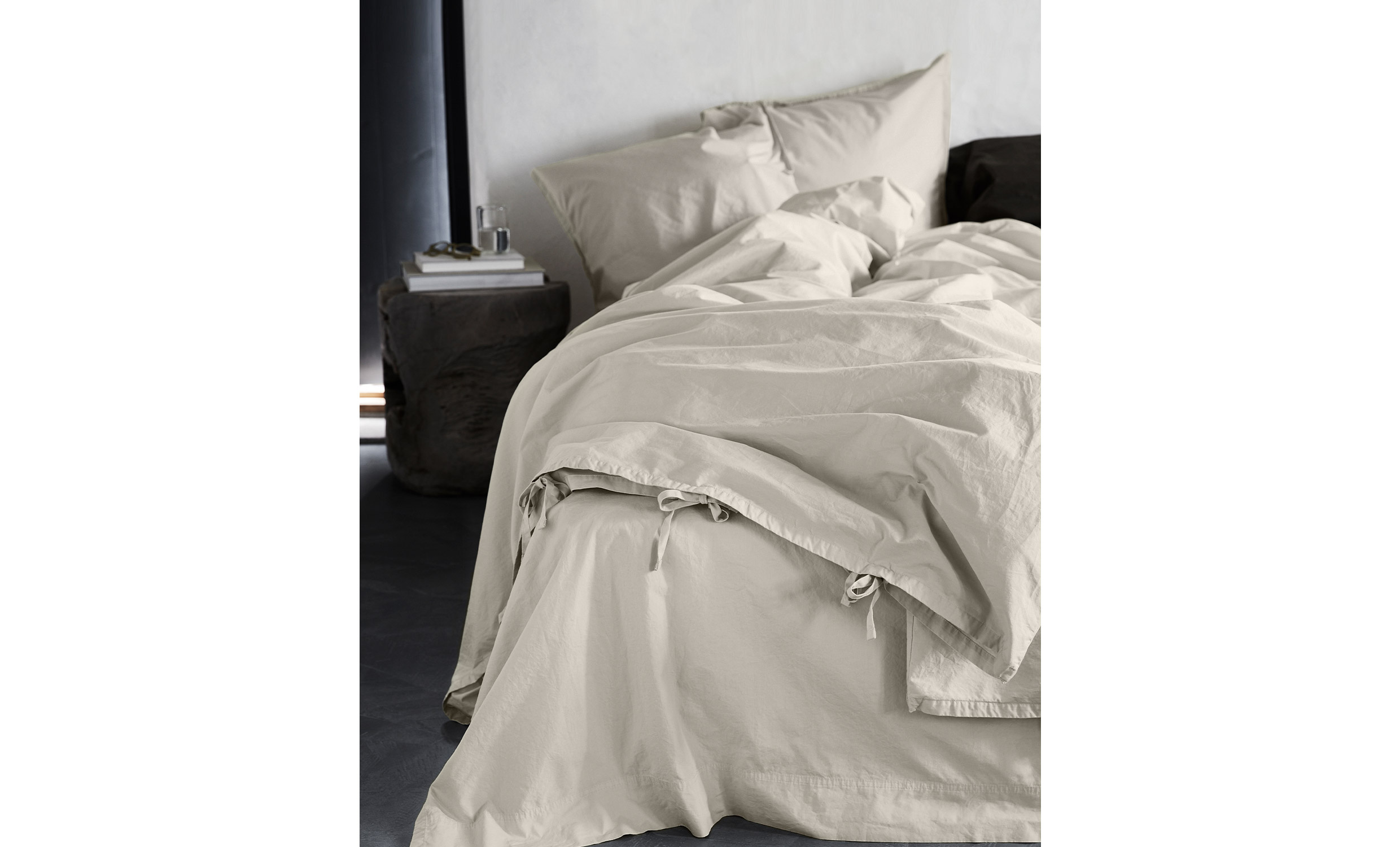 INGRID Bddset Enkel Sand