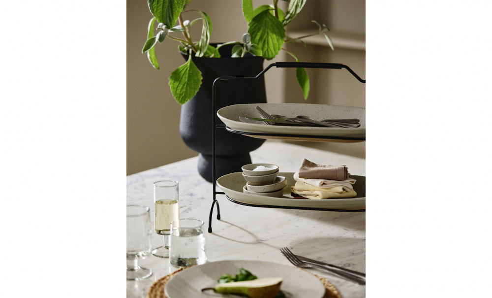 Bild nr 3 (PRIMULA Serveringsstll 2 Svart)