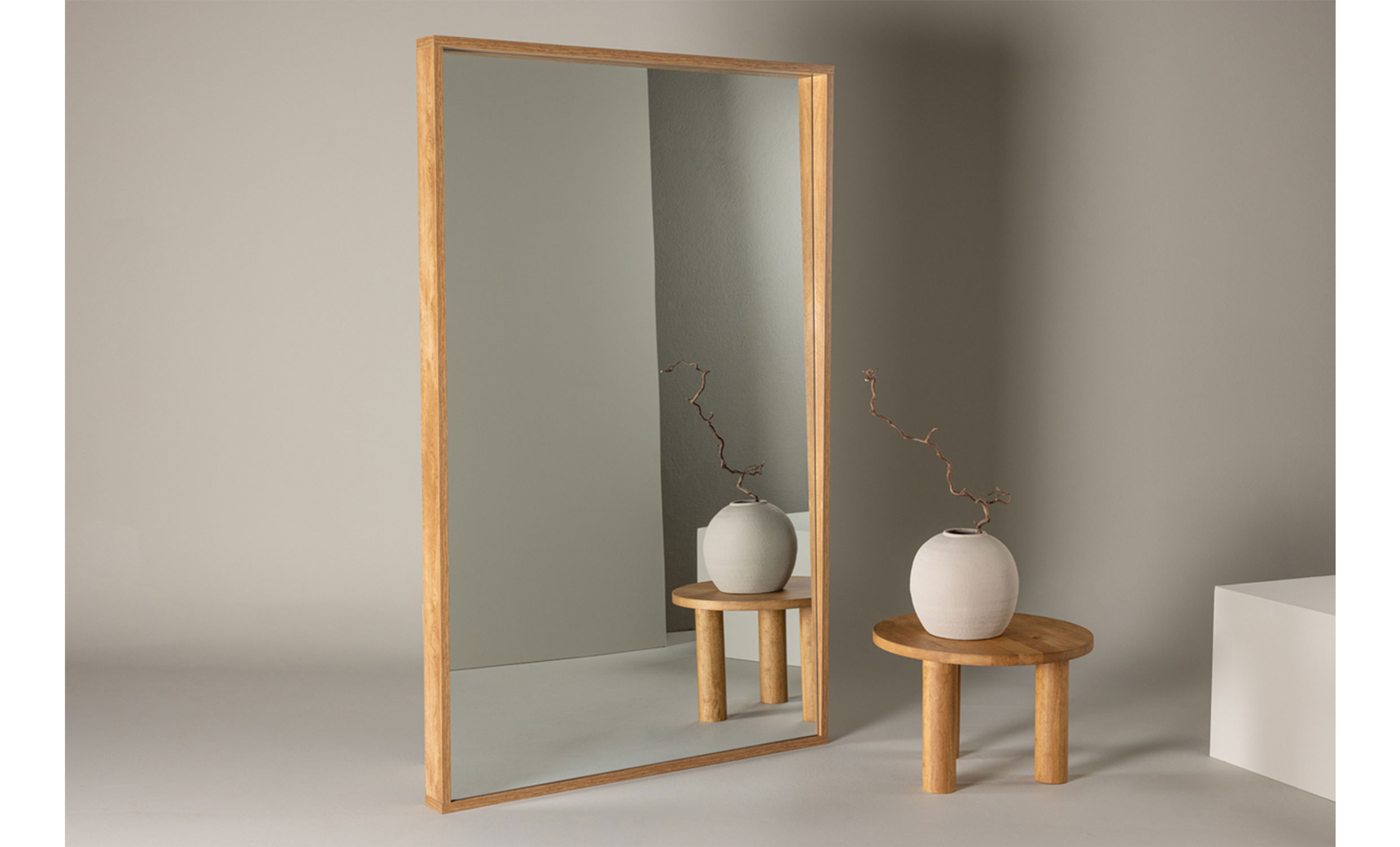 SALLY Spegel H196 Natur