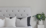 ÄNGSVIK 120 Deluxe Sänggavel Mörkgrå Byt till bild nr 3 (ÄNGSVIK 120 Deluxe Sänggavel Mörkgrå)