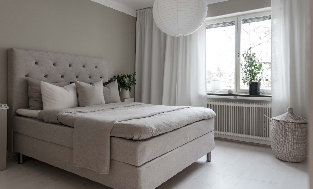 NGSVIK 180 Deluxe Snggavel Beige i gruppen Sovrum / Snggavlar / Snggavlar 180 hos SoffaDirekt.se (5MHT-0382)