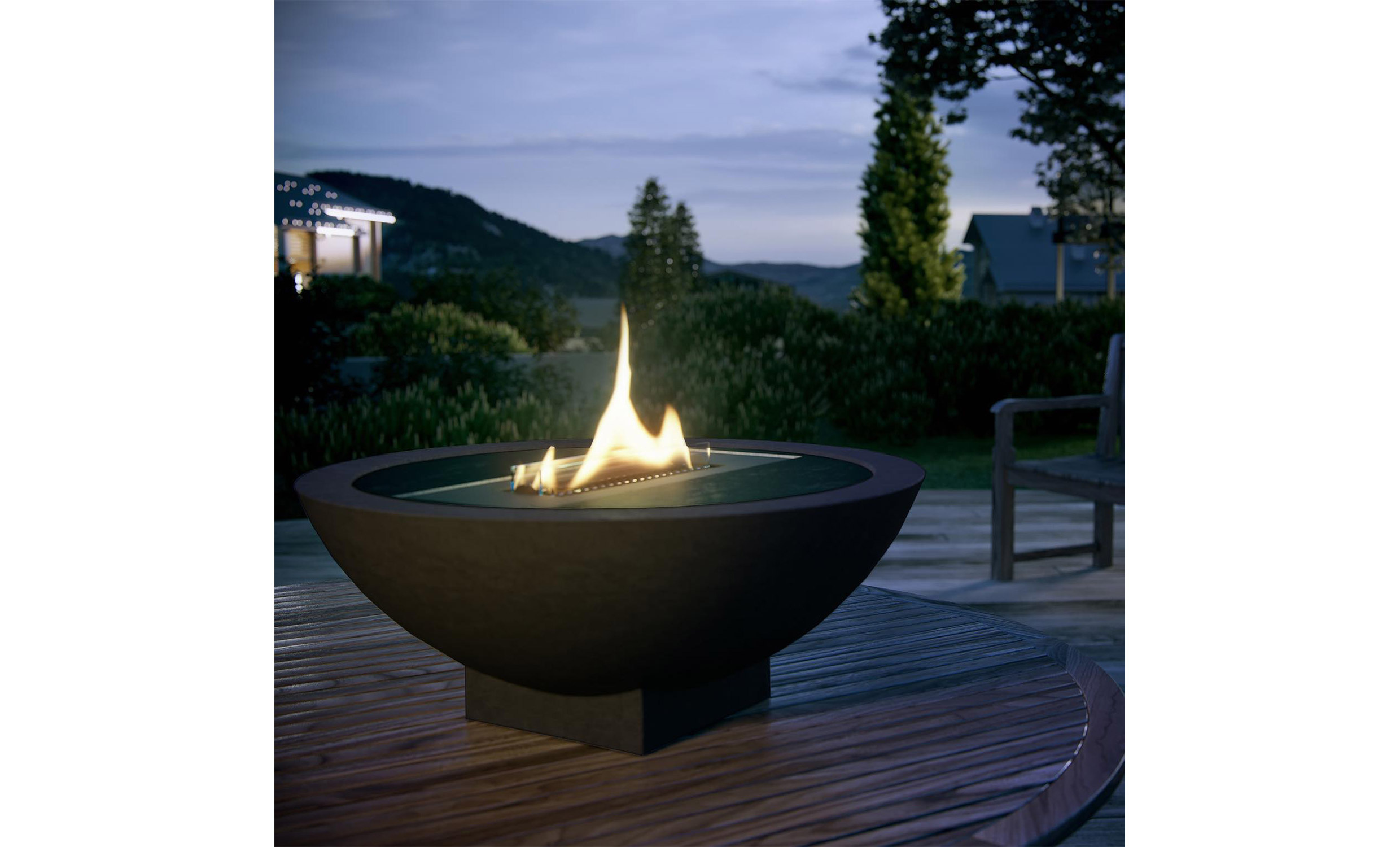 TENDERFLAME Eldstad Ute