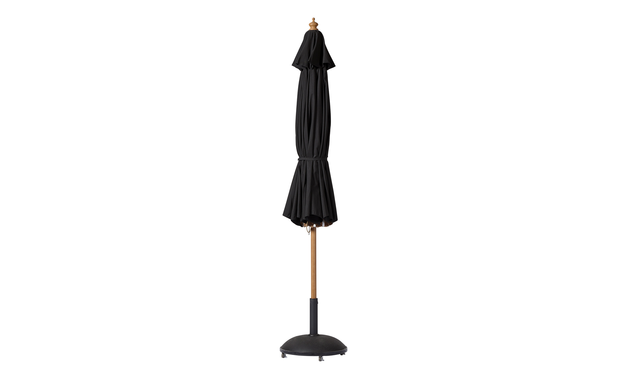 CAPRI Parasoll 3 m Svart