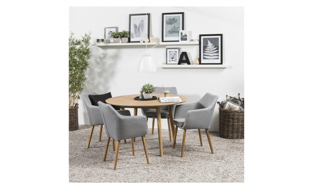 NORTHAM Stol Ljusgr i gruppen Matplats / Sittmbler / Stolar hos SoffaDirekt.se (60350)