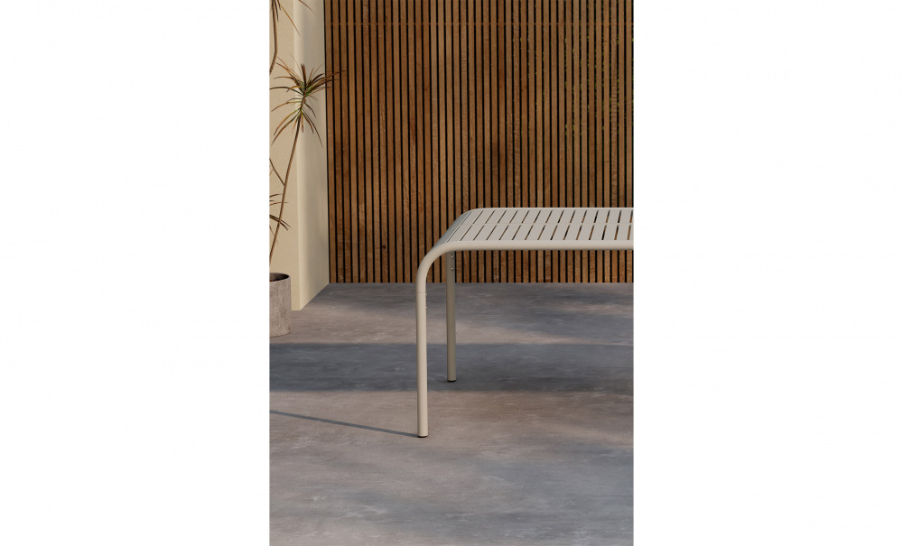 FLORIAN Matbord 200 Beige i gruppen Utembler / Trdgrdsbord / Matbord hos SoffaDirekt.se (6050-222)