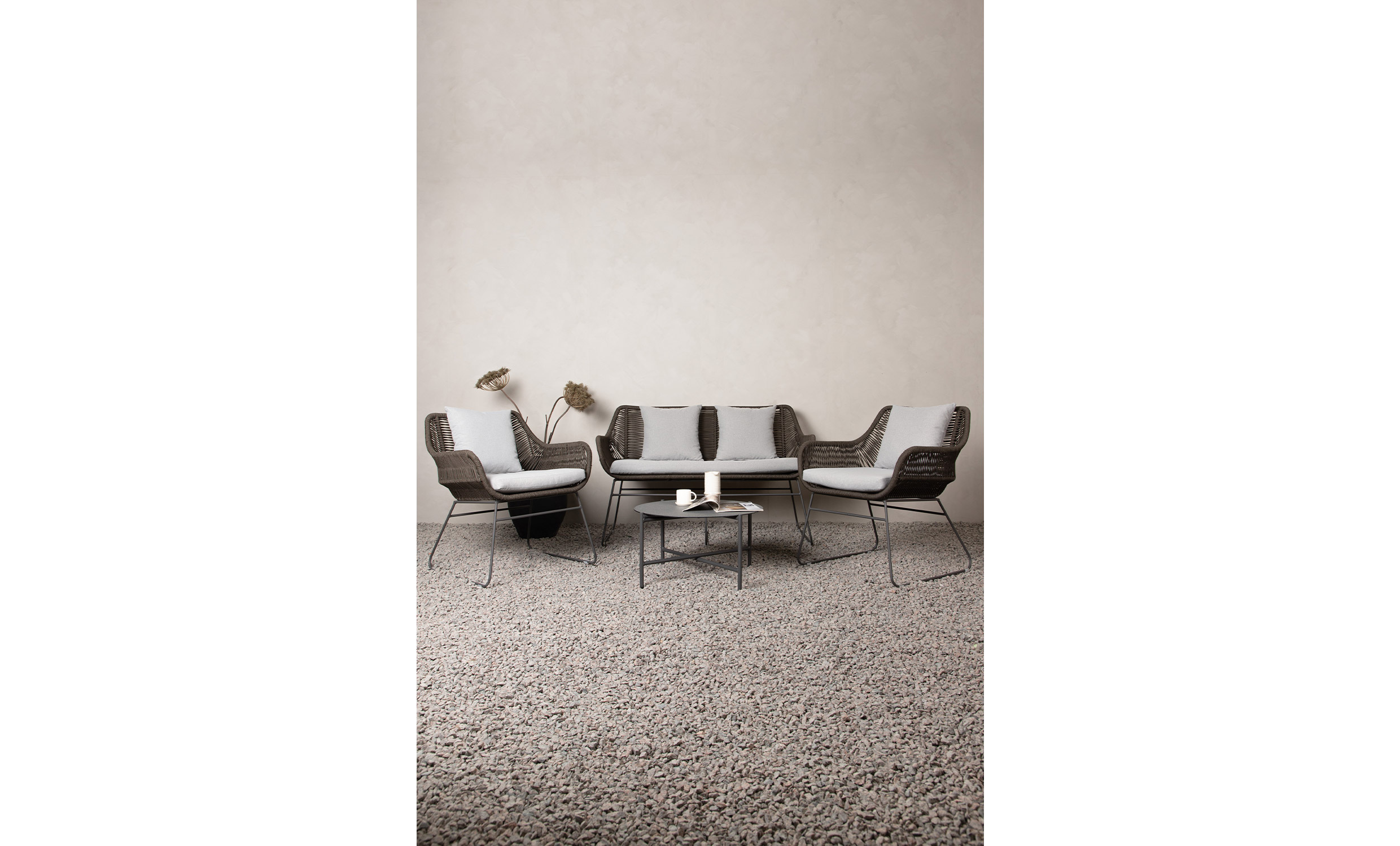 ALVE Loungegrupp Gr/Brun