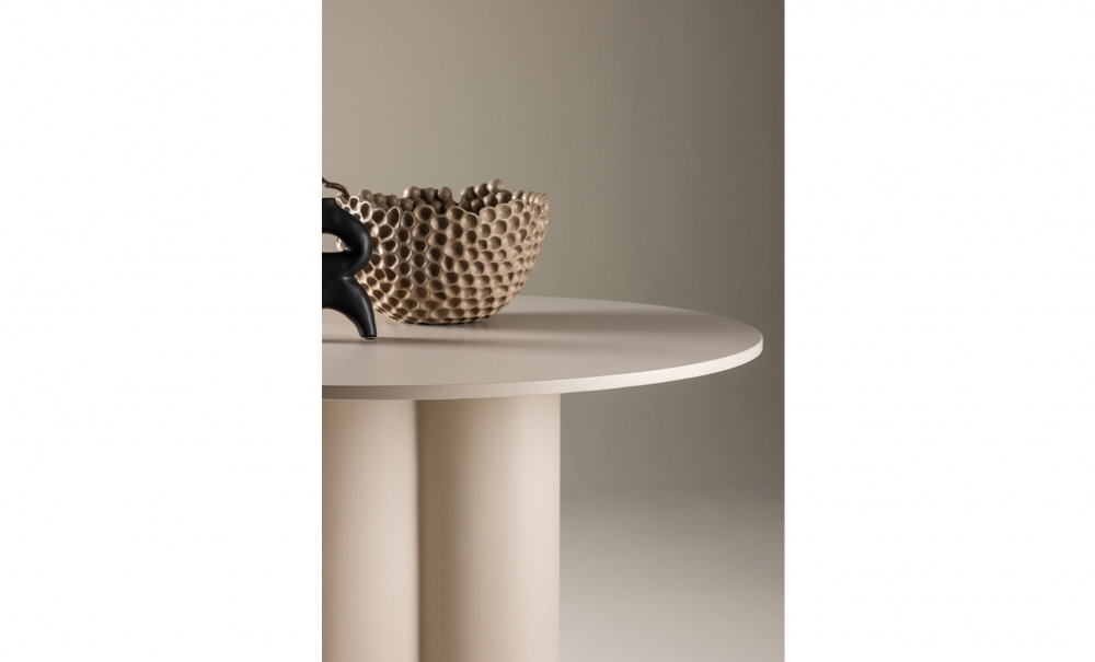 NOOR Matbord 110 Beige i gruppen Matplats / Bord / Matbord hos SoffaDirekt.se (61130-102)