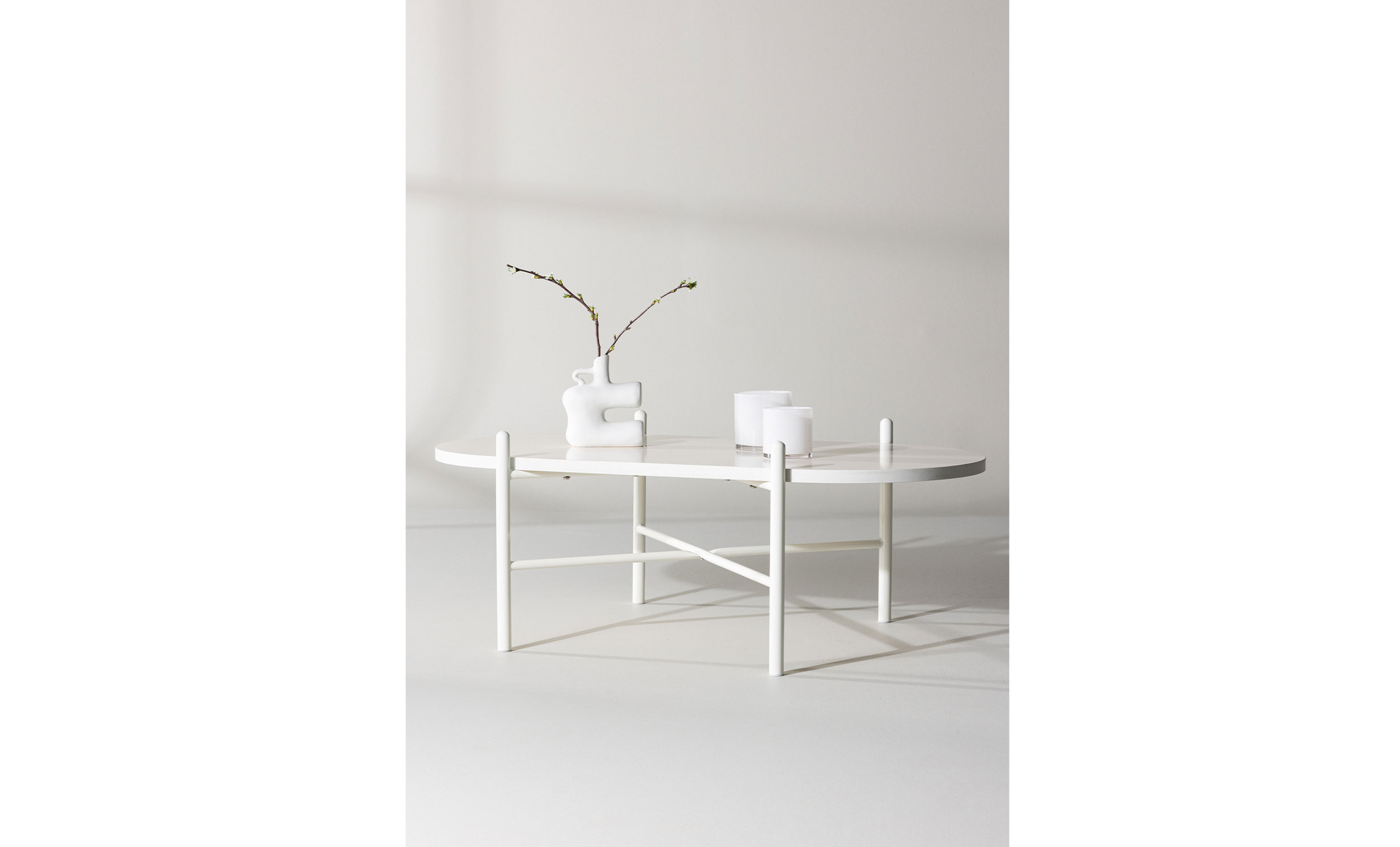 RAKEL Soffbord Beige