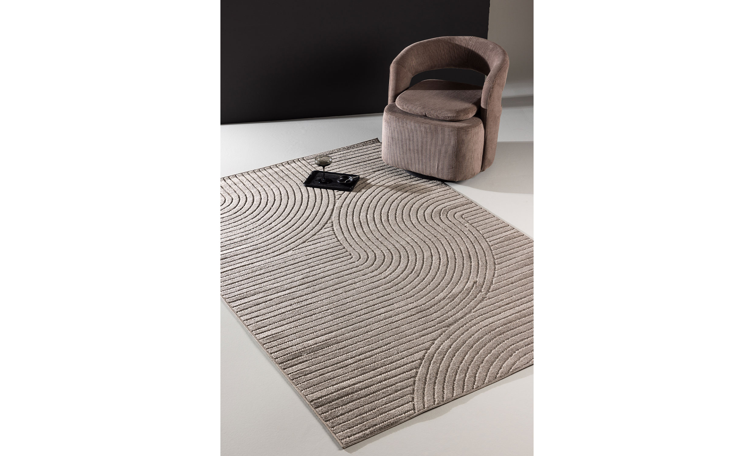 VILMER Matta 200x290 Brun