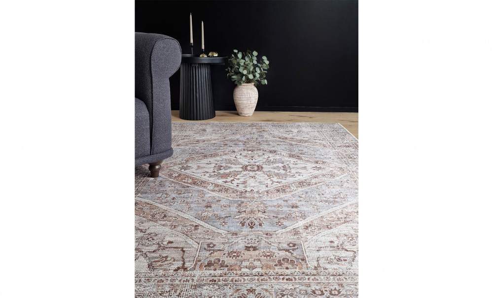 Bild nr 2 (MILAS Matta 160x230 Creme/Bl)