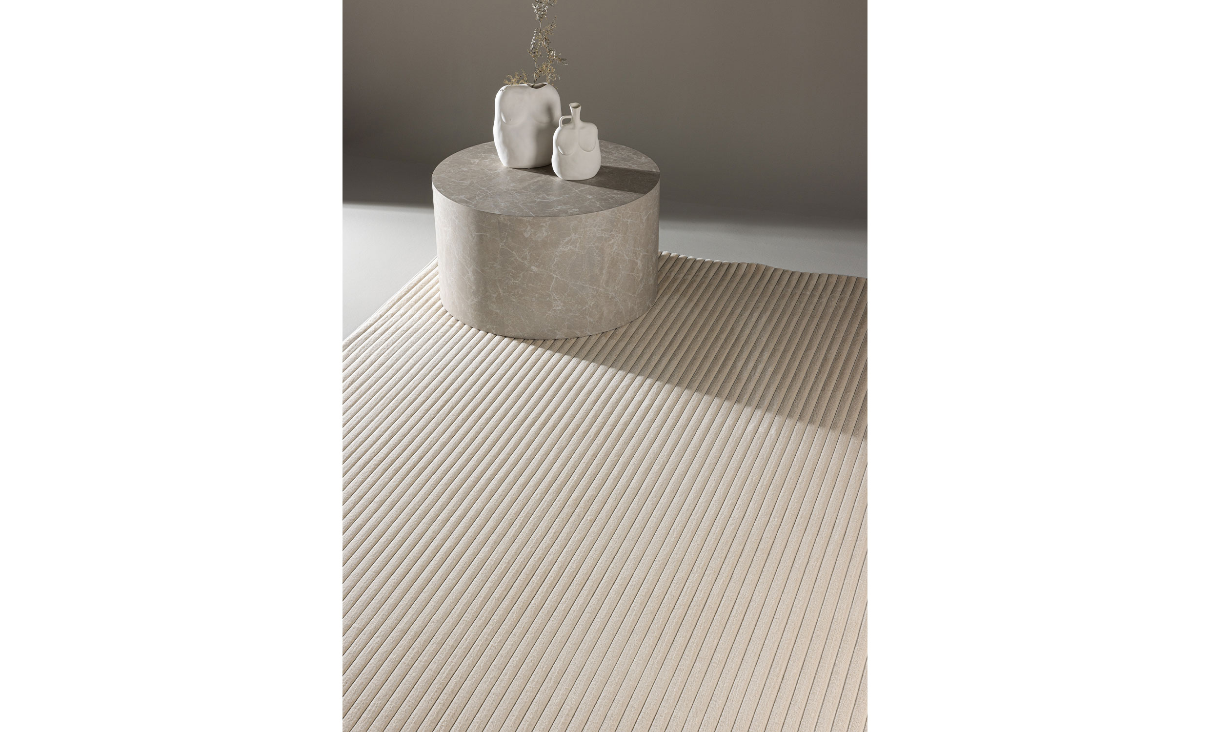 MELKER Matta 200x290 Offwhite
