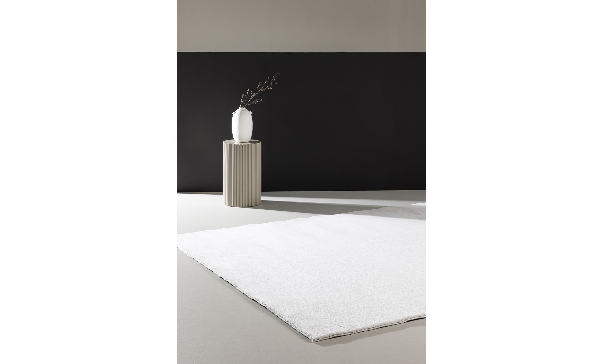 NANNA Matta 170x240 Vit