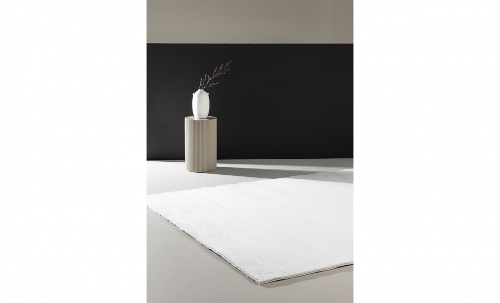 NANNA Matta 200x290 Vit i gruppen Mattor & Textil / Mattor / Ryamattor hos SoffaDirekt.se (61545-111)